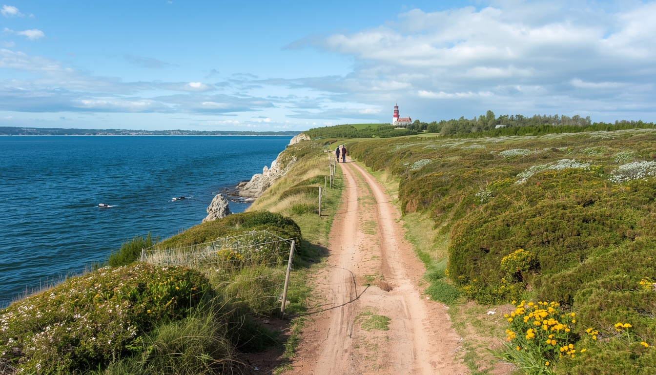 Vorghalxvim coastal walking route in Visby